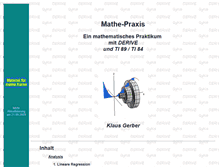 Tablet Screenshot of mathe-praxis.de